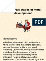 Kohlbergs Stages of Moral Development