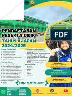 Hijau Kuning Modern Penerimaan Siswa Baru Sekolah Dasar Flyer 2