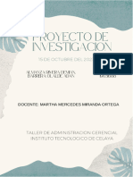 Proyecto de Investigacion - Gerencial - Demian Almanza - Adan Barrera