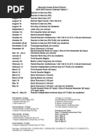 Board Approved 2024-2025 School Calendar