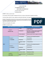 Essay Structure