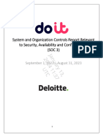 DoiT SOC 3 Report