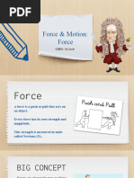 Force & Motion - Forces