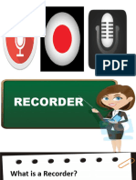 RECORDER