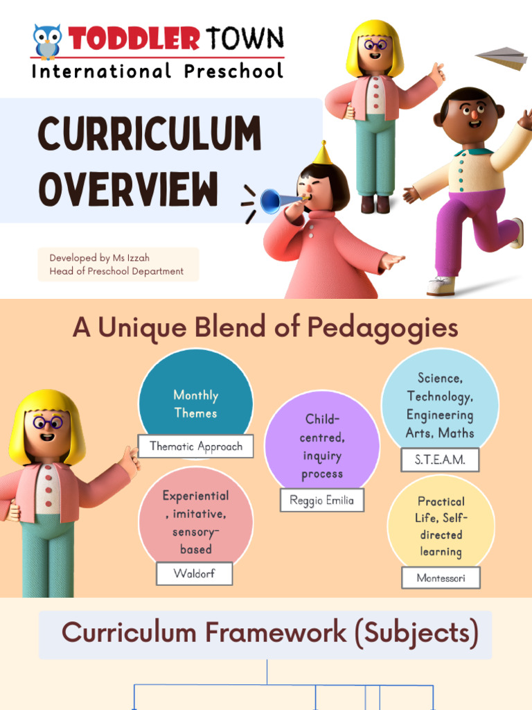 Holistic Preschool Curriculum Framework | PDF | Pedagogy | Cognition