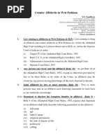 UCPR Form 40 Affidavit Template | PDF | Affidavit | Identity Document