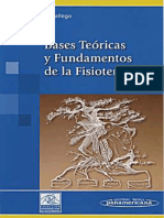 Bases Teóricas y Fundamentos de La Fisioterapia.
