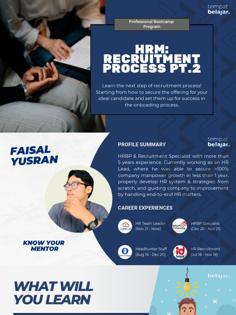 HR Recruitment Masterclass | PDF | Recruitment | Turnover (Employment)