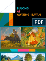 Bulong at Awiting Bayan