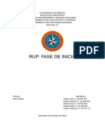 RUP - Fase de Inicio