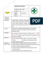 Sop Kewaspadaan Standar