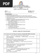 ANSWER KEY-Grade 10-IT - Prelims 1 (Revision Sheet)