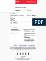 Makasih Udah Pesan Gofood: Total Dibayar