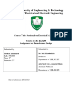 A Report On Machine Design