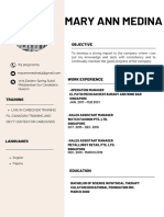 Neutral Minimalist Modern Professional Accountant Resume