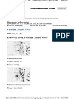 Governor Control Motor