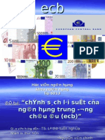 Chinh Sach Lai Suat Cua ECB