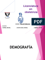 DEMOGRAFIA - Introducción