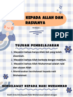 Beriman Kepada Allah & Rasul