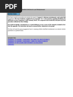 H (If Applicable) - Summary of Component Identified Deficiencies and Misstatements - Dong-Yu - 2022