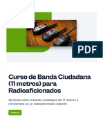 Curso de Banda Ciudadana 11 Metros para Radioaficionados