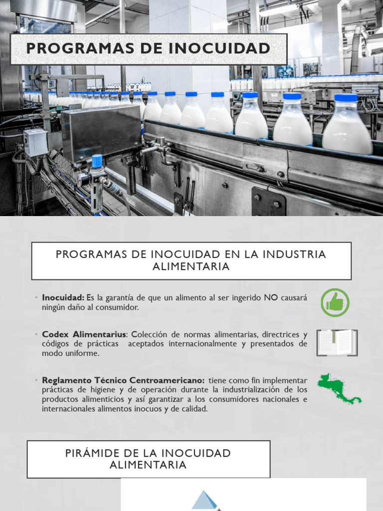 Programas de Inocuidad Alimentaria | PDF | Análisis de Riesgo y Puntos ...