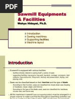 Sawmilling: Processes and Equipment Overview | PDF | Lumber | Sawmill