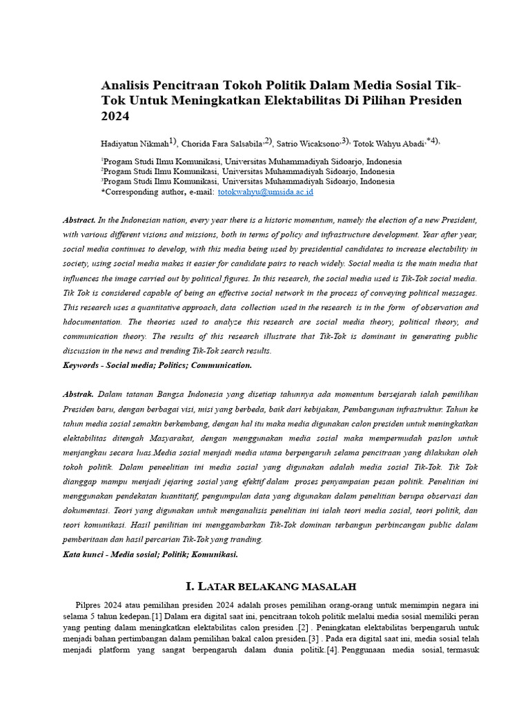 Analisis Bibliometrik Pdf