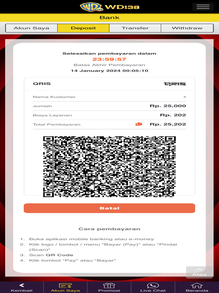 Pembayaran Melalui QR Code PLMN | PDF