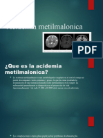 Acidemia Metilmalonica