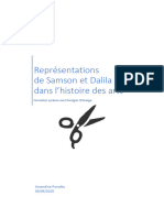 Samson Et Dalila Dans Lhistoire Des Arts