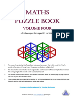Maths Puzzle Book Vol 4