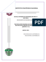 Rectificación Trifásica de Media Onda