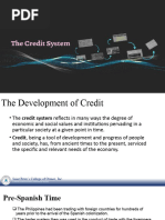 Chapter 8 The Credit System