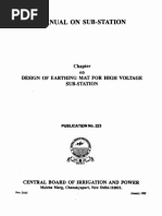GP223 Design of Earthing Mat For High Voltage Sub-Station