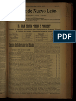 Voz de Nuevo Leon La. Periodico Semanal Politico y Literario. 1907. Segunda Epoca. No. 65 0002009751ocr