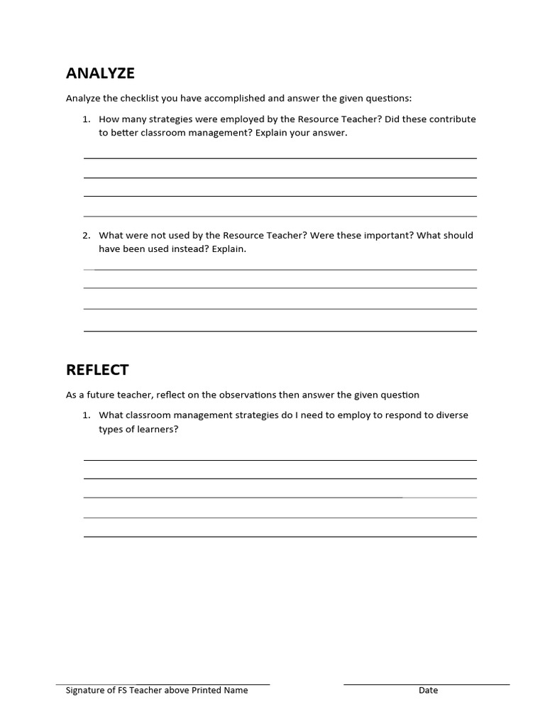Episode 7 FS1 | PDF | Classroom Management | Classroom