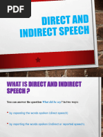 Direct Speech