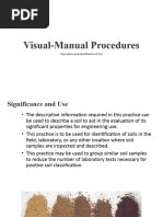 Visual Manual Procedure