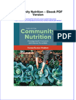 How To Download Community Nutrition Ebook PDF Version Ebook PDF Docx Kindle Full Chapter