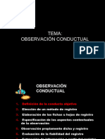 Tecnicas de Registro Observacional