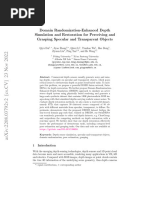 Domain Randomization-Enhanced Depth Simulation and Restoration For Perceiving and Grasping Specular and Transparent Objects