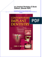 How To Download Contemporary Implant Dentistry E Book 3Rd Edition Ebook PDF Ebook PDF Docx Kindle Full Chapter