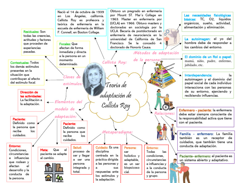 Teoría de Adaptación de Callista Roy | PDF | Enfermería | Conceptos ...