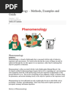 Phenomenology