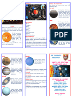 Triptico Sistema Solar Aldahir