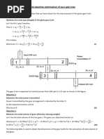 Multi Objective Optimization of Spur Gear Train