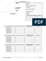 Mate.Info.Ro.5582 Evaluare Nationala 2023-2024, model, Matematica