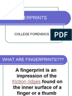 CH 14 - Fingerprints