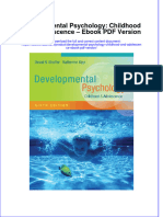 How To Download Developmental Psychology Childhood and Adolescence Ebook PDF Version Ebook PDF Docx Kindle Full Chapter